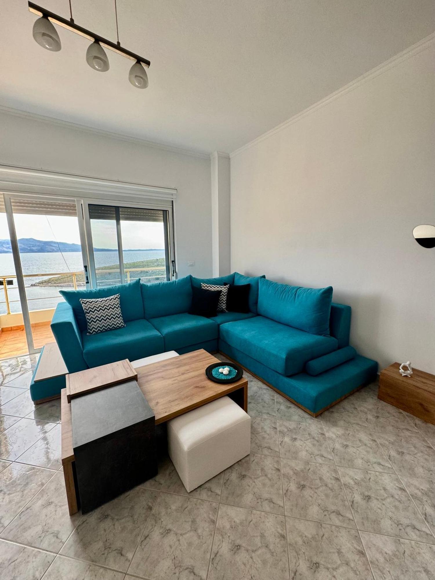 Comfy Blue Sarande Apartment Екстериор снимка